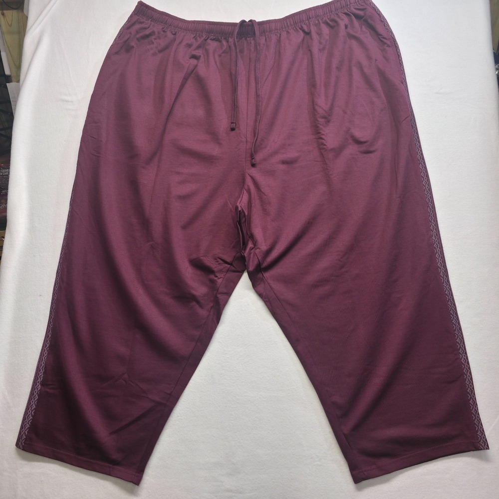 Kingsize Men's Red Sweatpants Size 8XL Big